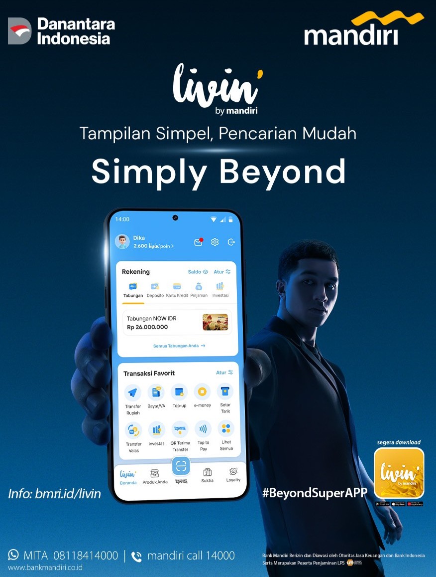Livin' by Mandiri – Download Livin Untuk Hidup Yang Lebih Mudah